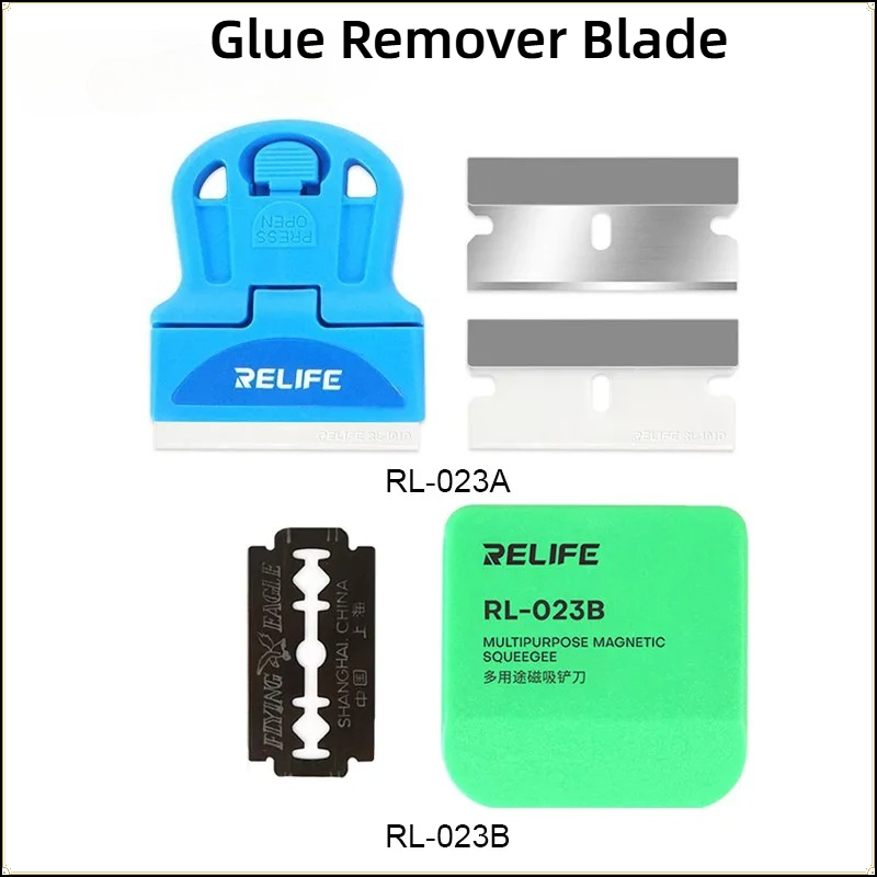 Screen Printing Squeegee - RELIFE RL-023A RL-023B Multifunctioneel lijmverwijderingsmes voor