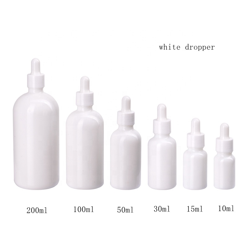Sublimation Ink 100Ml - Dropper Flessen Wit Porselein Glas 5-100Ml