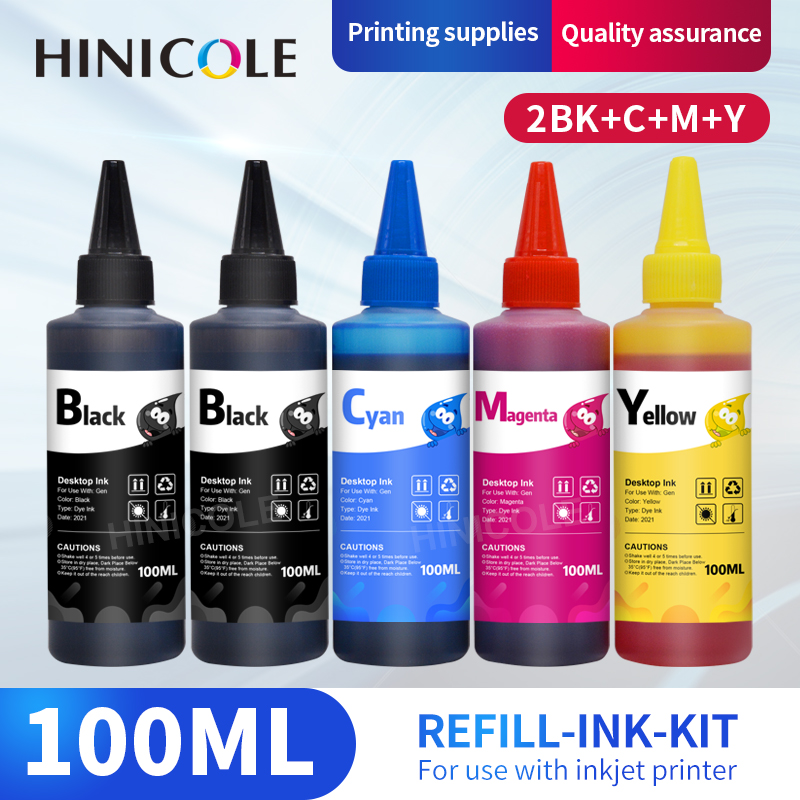 Sublimation Ink 100Ml - HINICOLE 100ML Universele Navulinktkit voor Epson,
