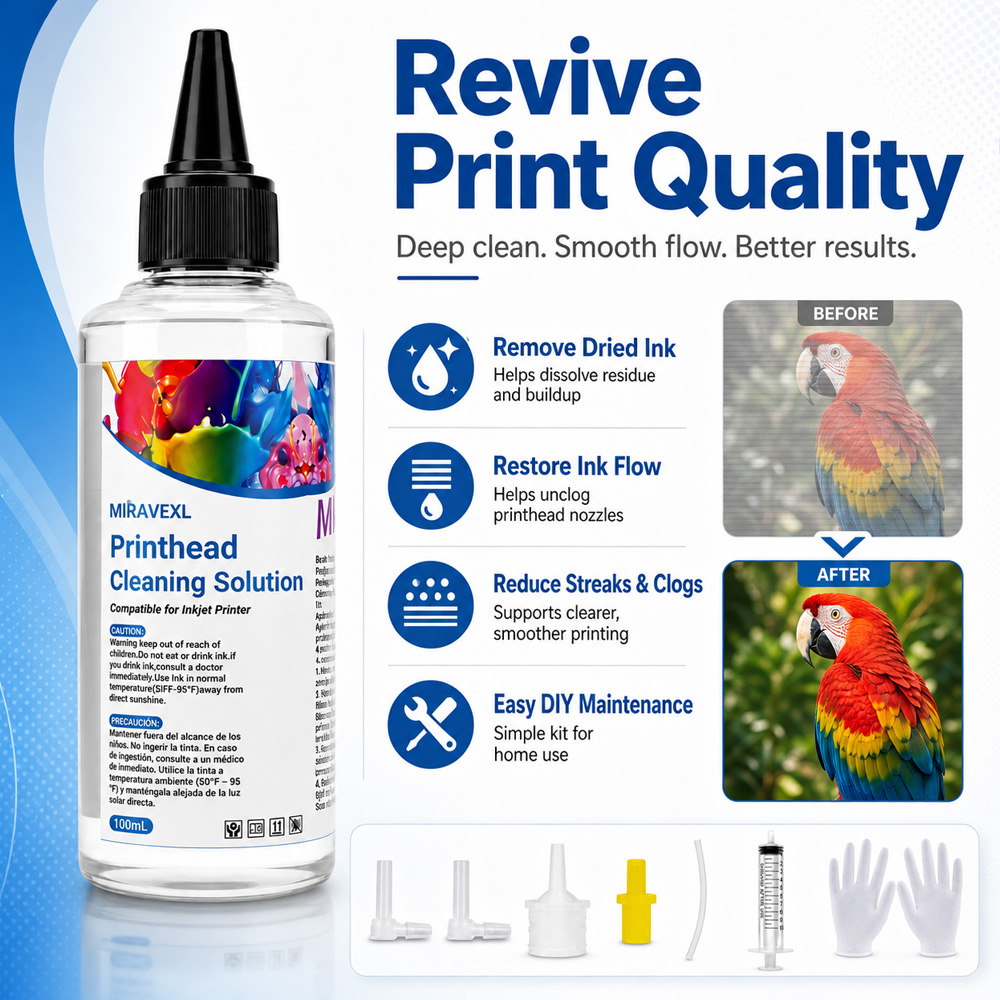MIRAVEXL Printhead Cleaning So - Sublimation Ink 100Ml recensie en prijs